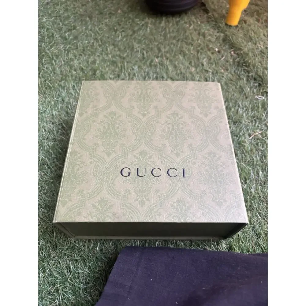 GUCCI Men's GG leather belt with Double G buckle - Black - 48 - DJ20T